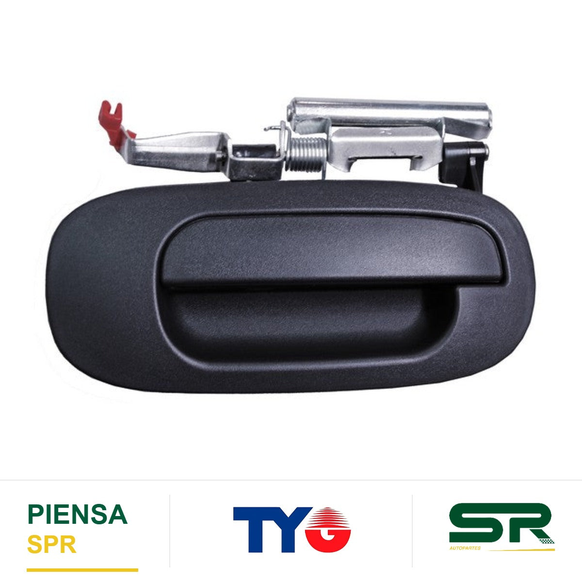MANIJA EXTERIOR DELANTERA DERECHA SIN HOYO PLÁSTICO DODGE DURANGO 2003 / DAKOTA 2002-2004 PARA LLAVE CORRUGADA TYG