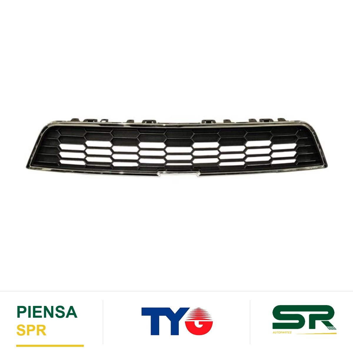 PARRILLA SUPERIOR CROMADA CHEVROLET SONIC 2012-2016 TYG