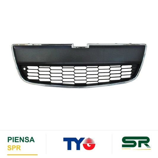 PARRILLA INFERIOR CROMADA CHEVROLET SONIC 2012-2016 FILO ALD24S4 APS74 TYG