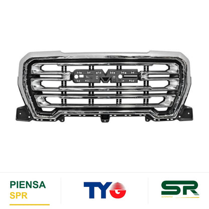PARRILLA CROMADA CHEVROLET SIERRA PU 2019-2022 TYG