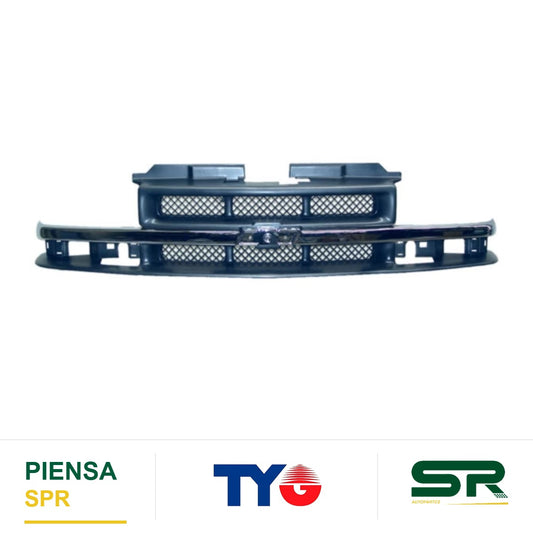 PARRILLA CROMADA CHEVROLET S10 1998-2004 ALD263 TYG