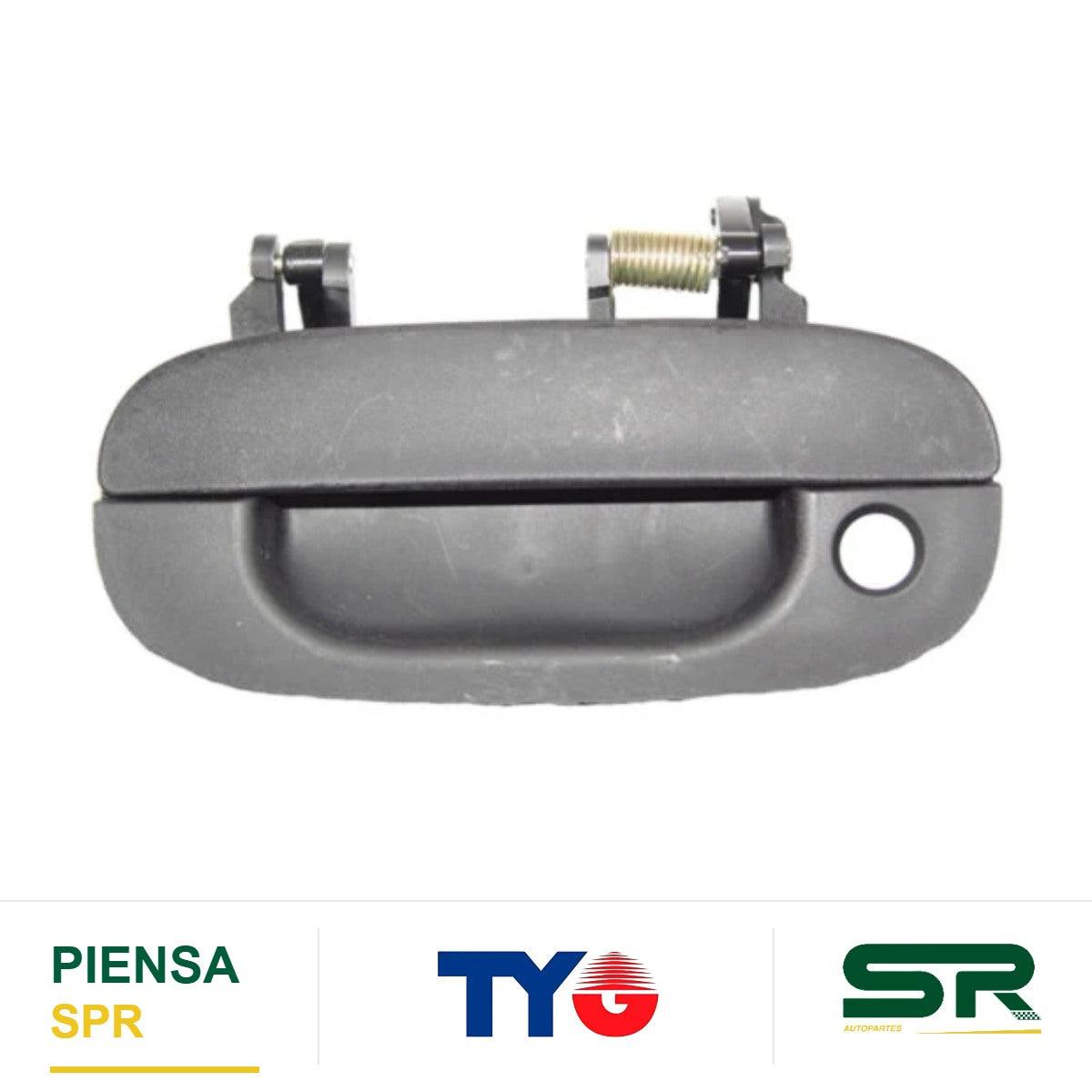 MANIJA EXTERIOR DELANTERA IZQUIERDA PLÁSTICO DODGE PICKUP 1994-2002 RAM CORRUGADA TYG