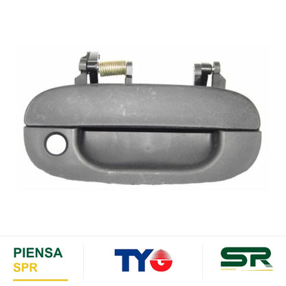 MANIJA EXTERIOR DELANTERA DERECHA PLÁSTICO DODGE PICKUP 1994-2002 RAM CORRUGADA TYG