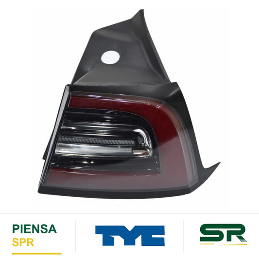 CALAVERA DERECHA LED TESLA CENT MOD 3 2017-2023 TYC