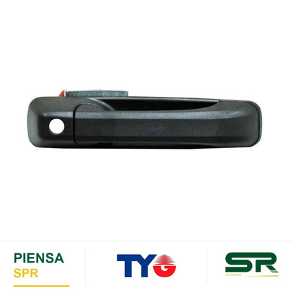 MANIJA EXTERIOR DELANTERA DERECHA CON HOYO PLÁSTICO DODGE PICKUP 2009-2018 PARA LLAVE CORRUGADA TYG