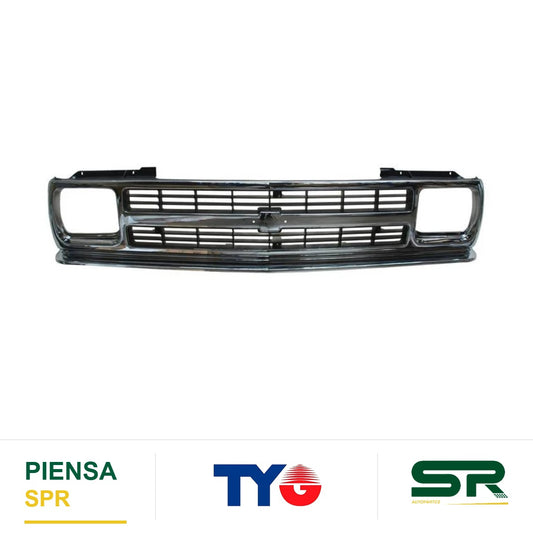 PARRILLA CROMADA CHEVROLET S10 1991-1992 922 TYG