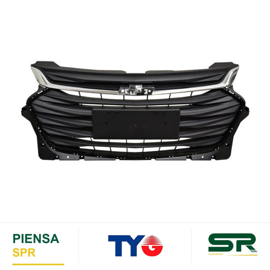 PARRILLA CON MOLDURA SUPERIOR CROMADA CHEVROLET ONIX 2020-2025 TYG