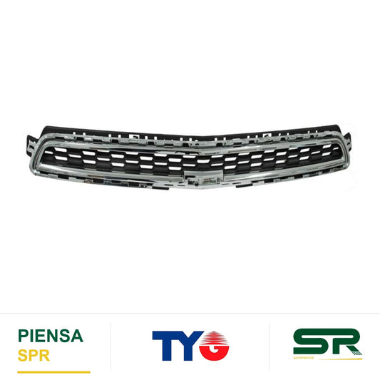 PARRILLA VERSIÓN USA SUPERIOR CROMADA NEGRA CHEVROLET MALIBU 2013 TYG