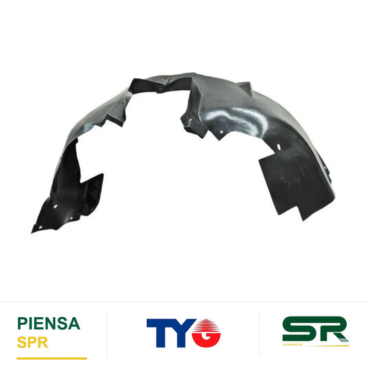 TOLVA SALPICADERA IZQUIERDA PLÁSTICO CHEVROLET CHEVY C3 2009-2012 TYG