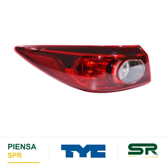 CALAVERA IZQUIERDA 4 PUERTAS SIN ARNÉS MAZDA 3 2014-2018 TYC