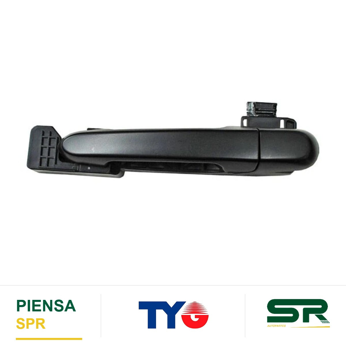 MANIJA EXTERIOR TRASERA IZQUIERDA PLÁSTICO DODGE ATTITUDE 2006-2011 C / BASE CORRUGADA TYG