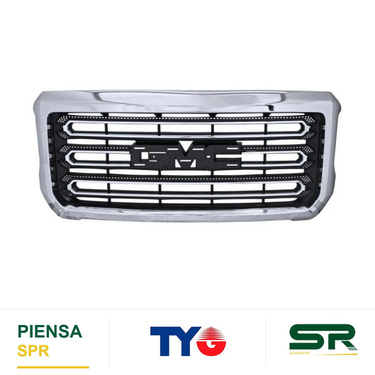PARRILLA CROMADA CHEVROLET GMC PICKUP 2014-2019 2500 / 3500 TYG