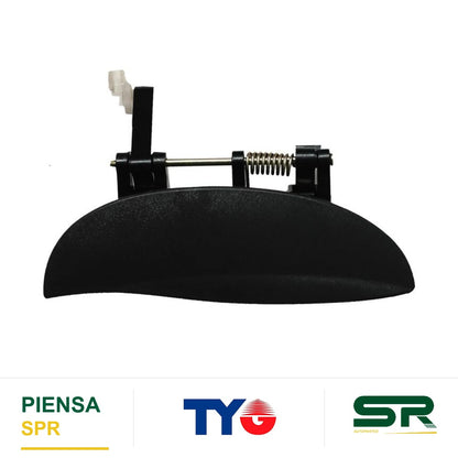 MANIJA EXTERIOR TRASERA DERECHA PLÁSTICO DODGE ATOS 2000-2012 CORRUGADA TYG
