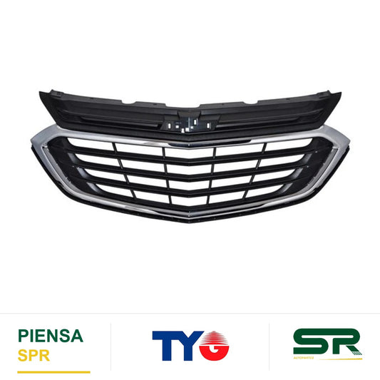 PARRILLA CON MOLDURA CROMADA CHEVROLET EQUINOX 2018-2021 TYG