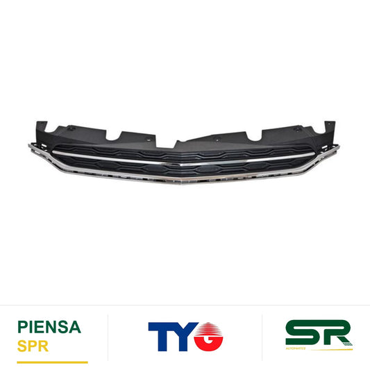 PARRILLA CON MOLDURA SUPERIOR CROMADA CHEVROLET EQUINOX 2016-2017 FILO TYG