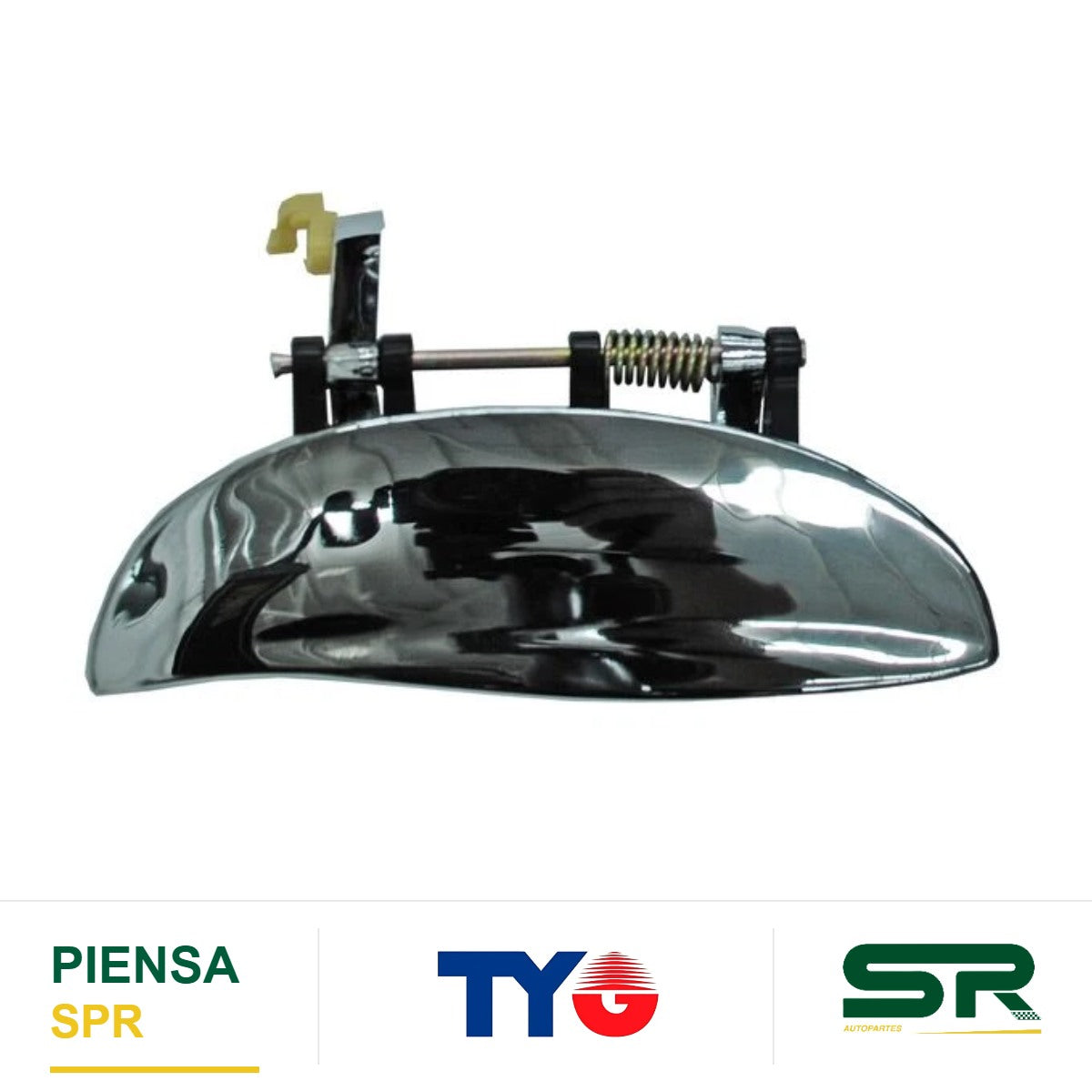MANIJA EXTERIOR TRASERA DERECHA CROMADA PLÁSTICO DODGE ATOS 2000-2012 TYG