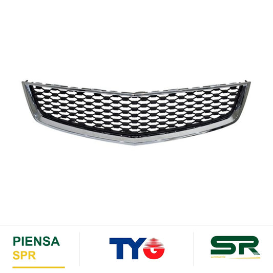 PARRILLA CON MOLDURA CROMADA INFERIOR CHEVROLET EQUINOX 2010-2015 USA TYPE ALD253 TYG