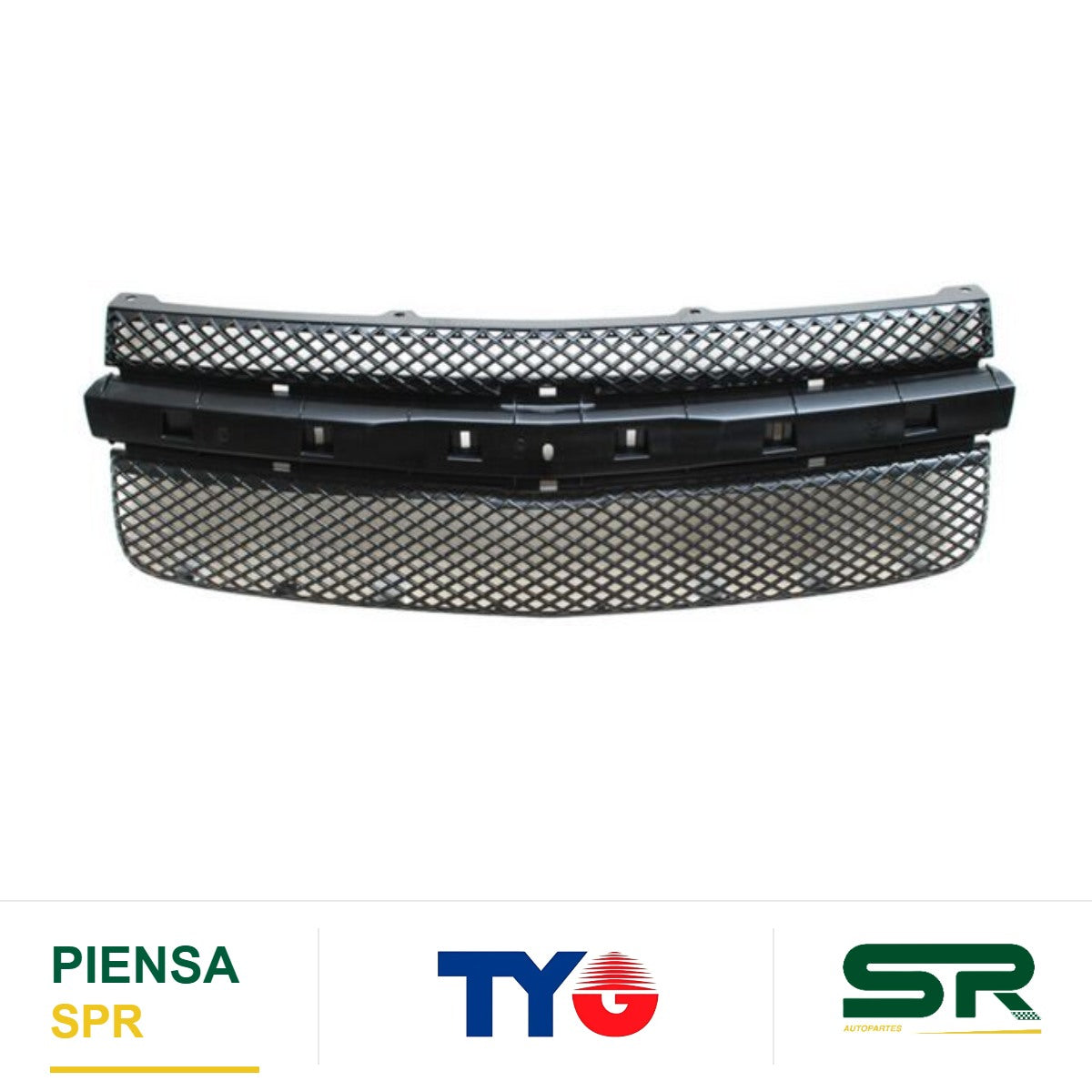 PARRILLA SIN MOLDURA NEGRA CHEVROLET EQUINOX 2005-2009 TYG