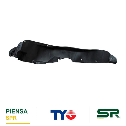 TOLVA SALPICADERA IZQUIERDA PLÁSTICO CHEVROLET BEAT 2018-2021 TYG