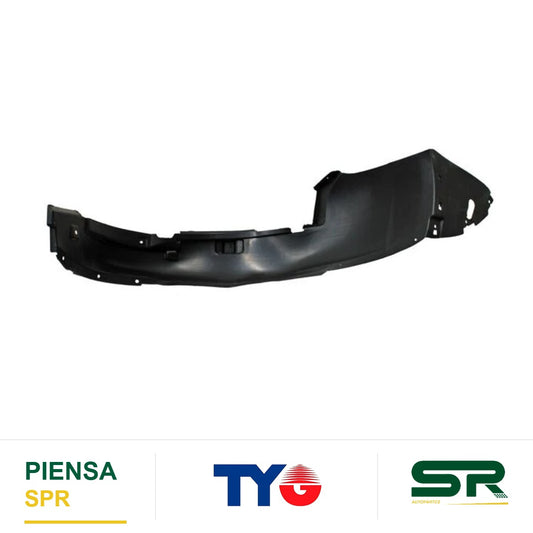 TOLVA SALPICADERA IZQUIERDA PLÁSTICO CHEVROLET AVEO 2018-2023 TYG