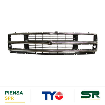 PARRILLA CROMADA CHEVROLET CHEV VAN EXPRESS 1996-2002 TYG