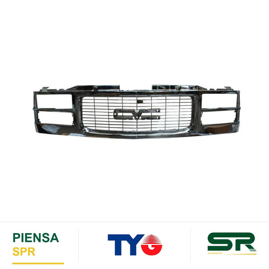 PARRILLA CROMADA CHEVROLET CHEV PU 1996-1998 CHEYENNE / GMC TODA TYG