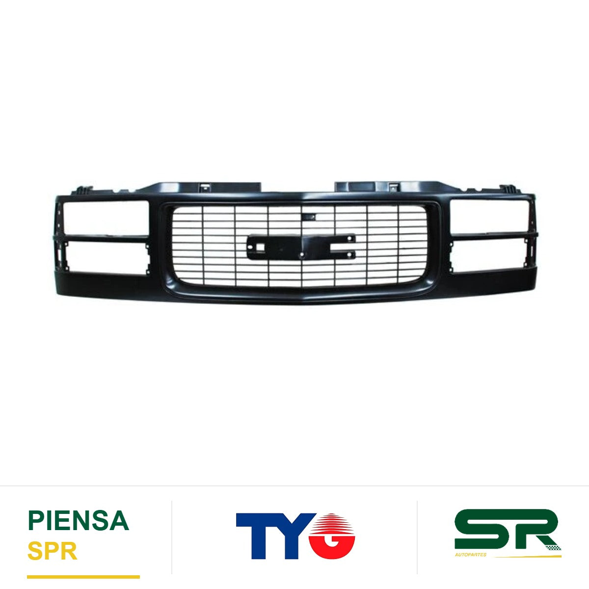 PARRILLA NEGRA CHEVROLET CHEV PU 1996-1998 TYG