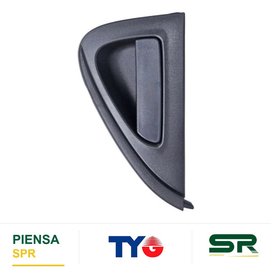 MANIJA EXTERIOR TRASERA DERECHA PLÁSTICO CHEVROLET SPARK 2016-2021 CORRUGADA TYG