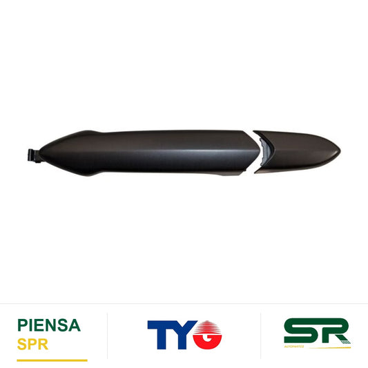 MANIJA EXTERIOR DELANTERA DERECHA SIN HOYO PLÁSTICO CHEVROLET SPARK 2016-2021 LISA P / LLAVE TYG
