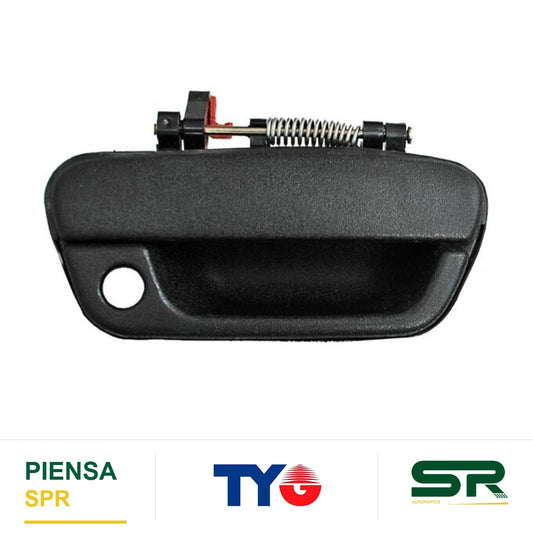 MANIJA EXTERIOR DELANTERA DERECHA PLÁSTICO CHEVROLET SPARK 2011-2017 / BEAT 2018-2021 ALD265 CORRUGADA TYG