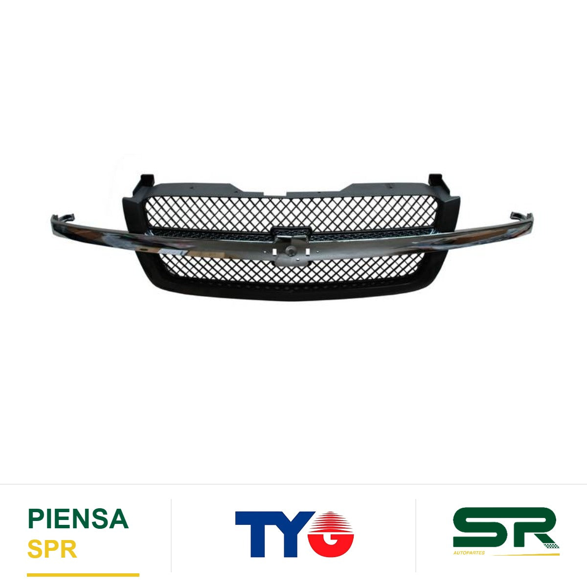 PARRILLA LISA CHEVROLET CHEV PU 2003-2007 / CHEVROLET SUBURBAN 2004-2006 / CHEVROLET AVALANCHE 2003-2006 TYG