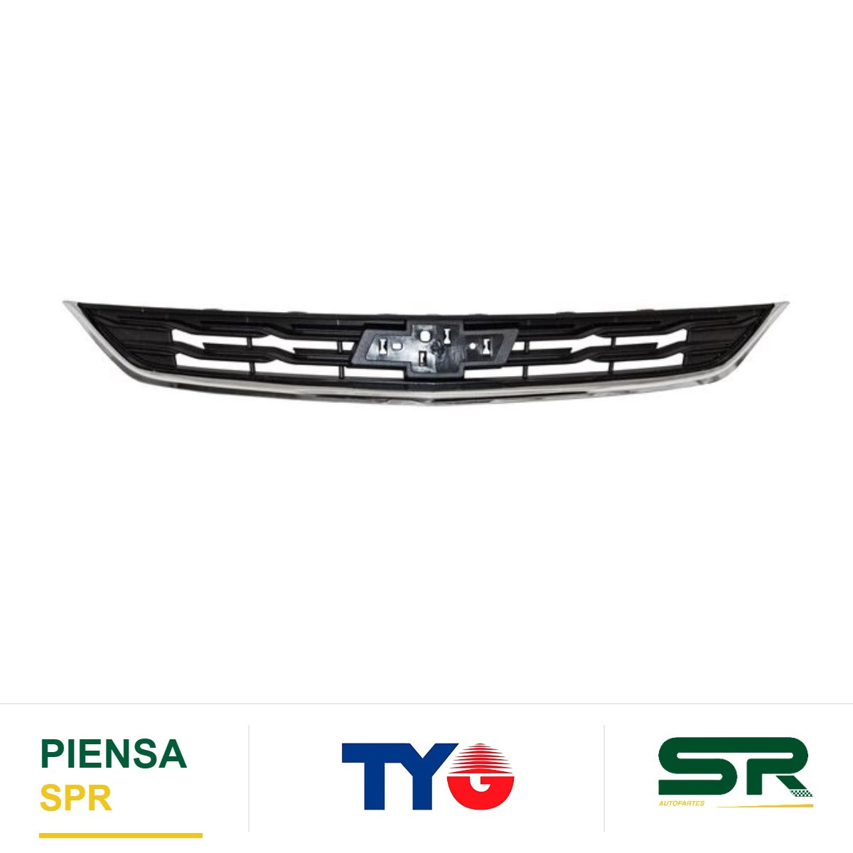PARRILLA SUPERIOR CON MOLDURA CROMADA CHEVROLET CAVALIER 2018-2021 TYG