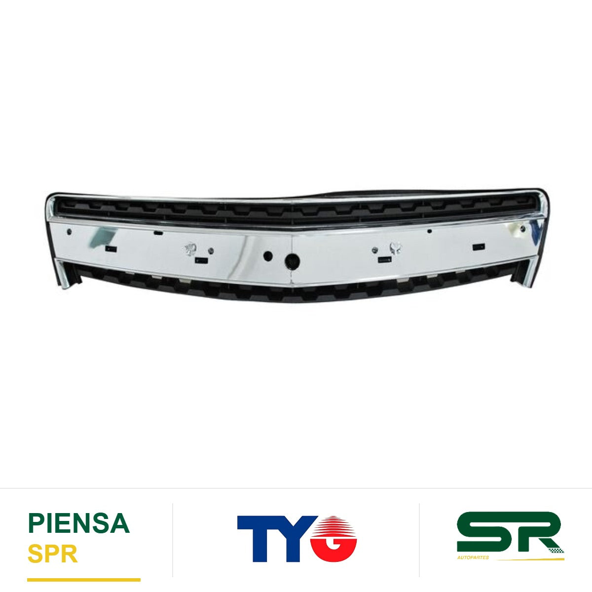 PARRILLA SUPERIOR CON MOLDURA CROMADA CHEVROLET CAPTIVA 2009-2015 TYG