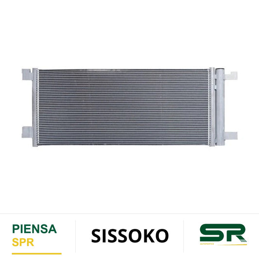 CONDENSADOR CHEVROLET ONIX 2021-2025 1.0 1.3 LTS CON SECADOR 26 AUTOMÁTICO / ESTÁNDAR ALUM SOLD SISSOKO