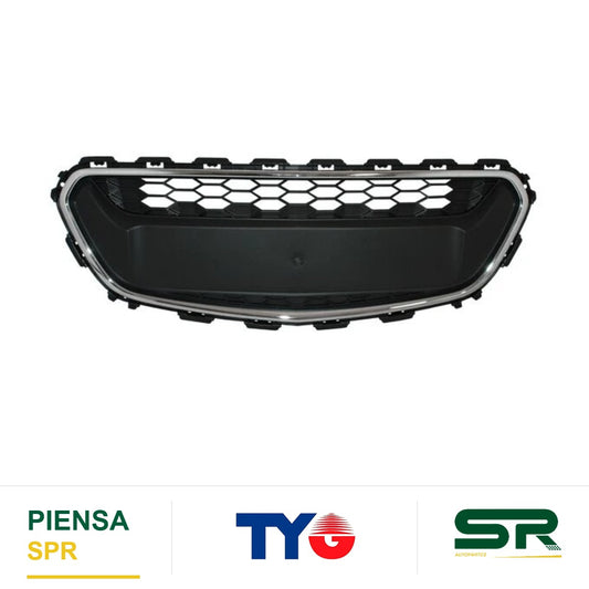 PARRILLA CON MOLDURA CROMADA CENTRAL CHEVROLET BEAT 2018-2021 287 PMM TYG