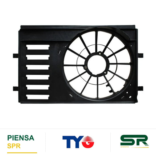 TOLVA VENTILADOR CON AIRE ACONDICIONADO VOLKSWAGEN VENTO 2014-2022 / VOLKSWAGEN POLO 2013-2022 TYG