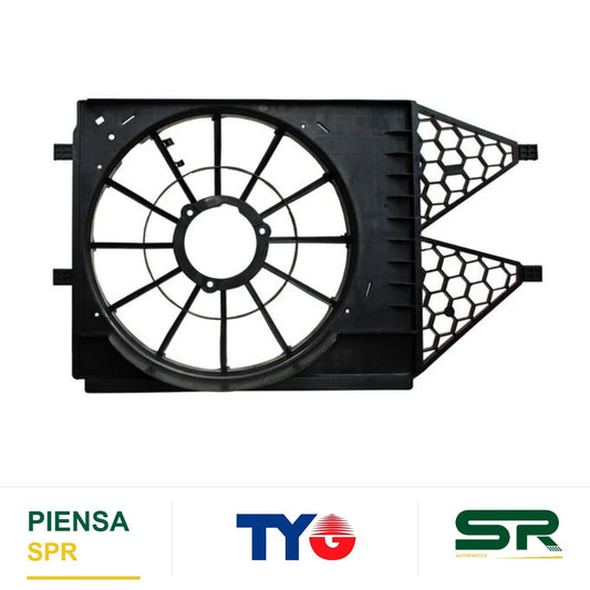 TOLVA VENTILADOR SIN AIRE ACONDICIONADO 2 VOLKSWAGEN POLO 2013-2022 TYG