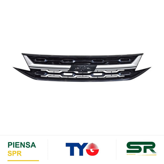 PARRILLA CON MOLDURA PLATA CHEVROLET AVEO 2024-2026 TYG