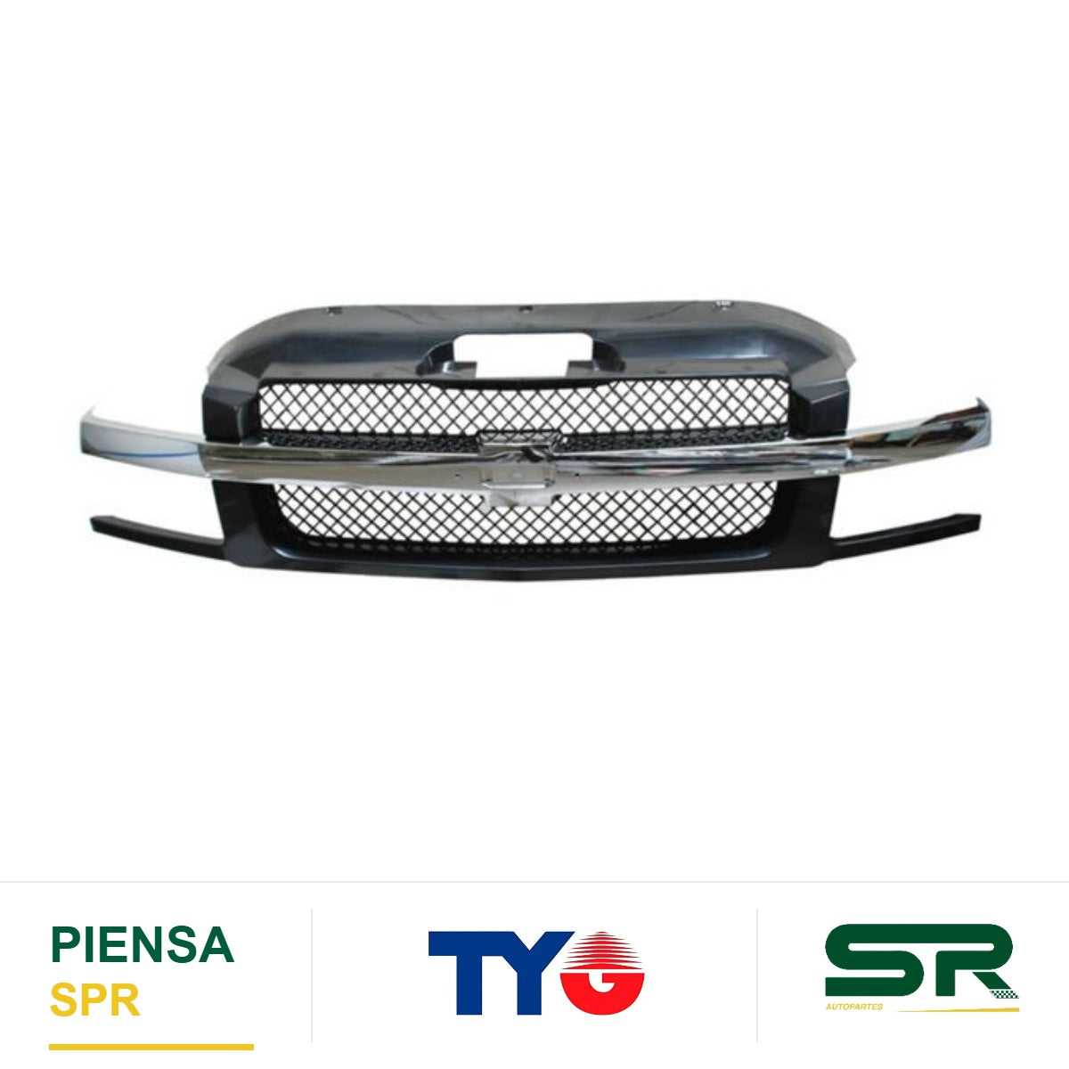 PARRILLA CROMADA CHEVROLET AVALANCHE 2002-2006 TYG