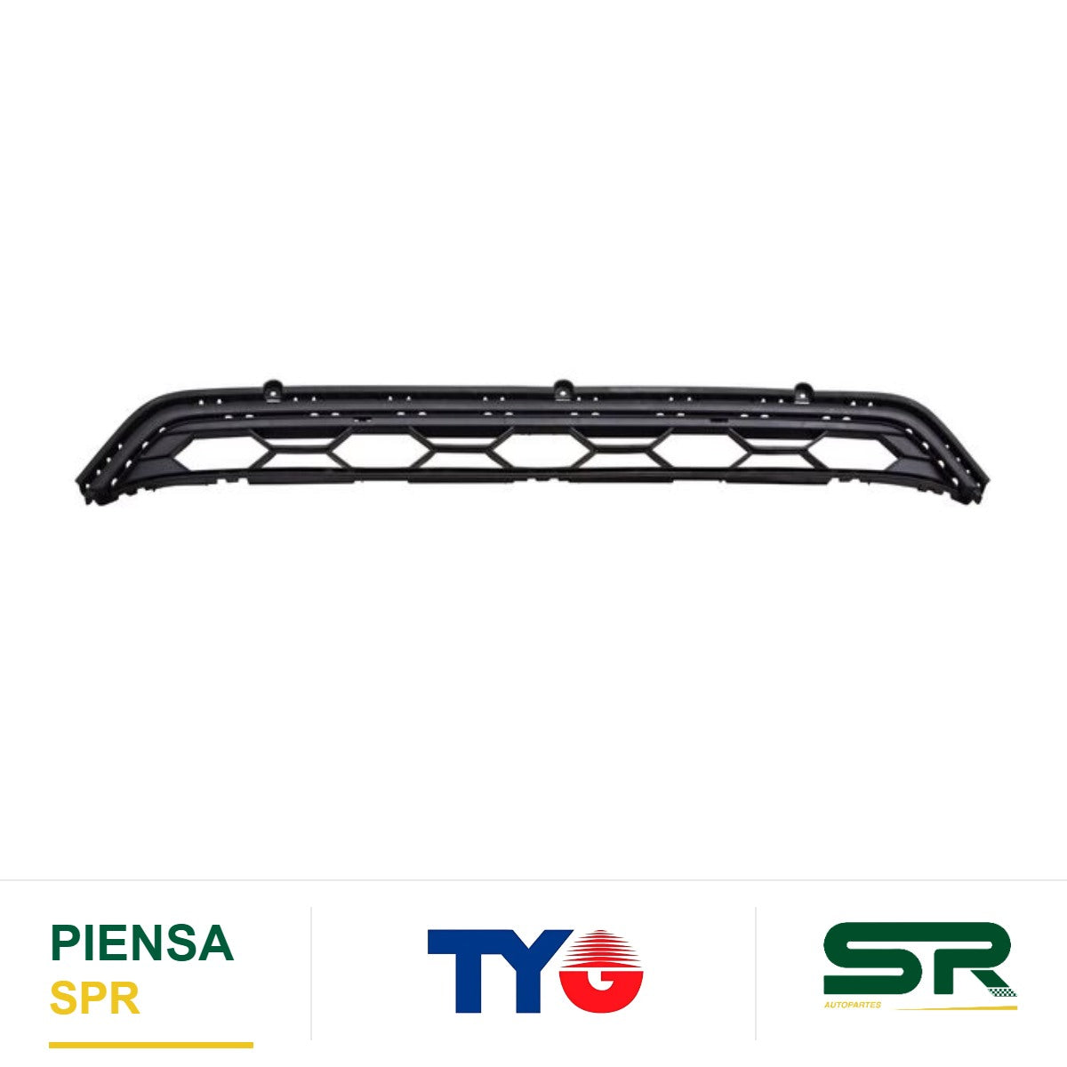 PARRILLA SUPERIOR DE FASCIA SE / COMFORTLINE / HIGHLINE / TRENDLINE VOLKSWAGEN TIGUAN 2018-2021 TYG