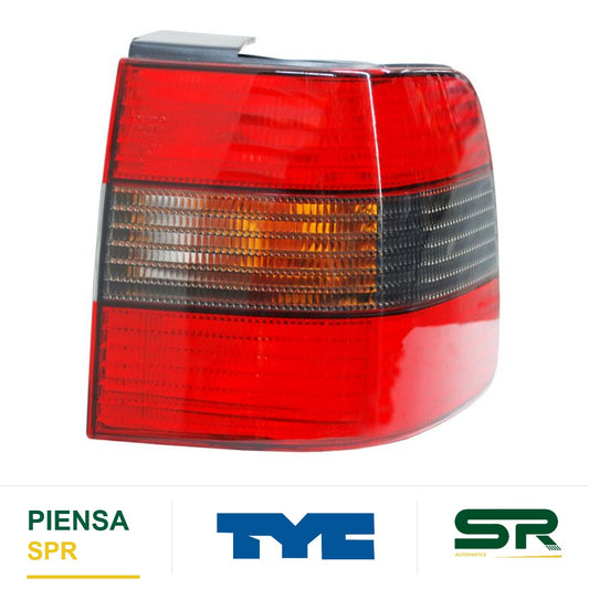 CALAVERA DERECHA SIN ARNÉS OSCURA VOLKSWAGEN ROJO PASSAT 1996-1997 TYC