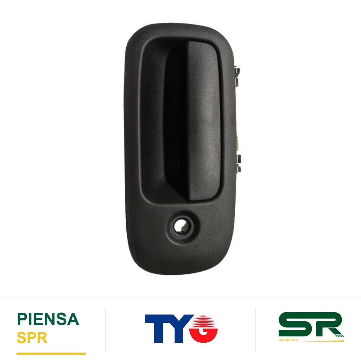 MANIJA EXTERIOR DELANTERA IZQUIERDA PLÁSTICO CHEVROLET CHEV VAN 1996-2009 CORRUGADA TYG