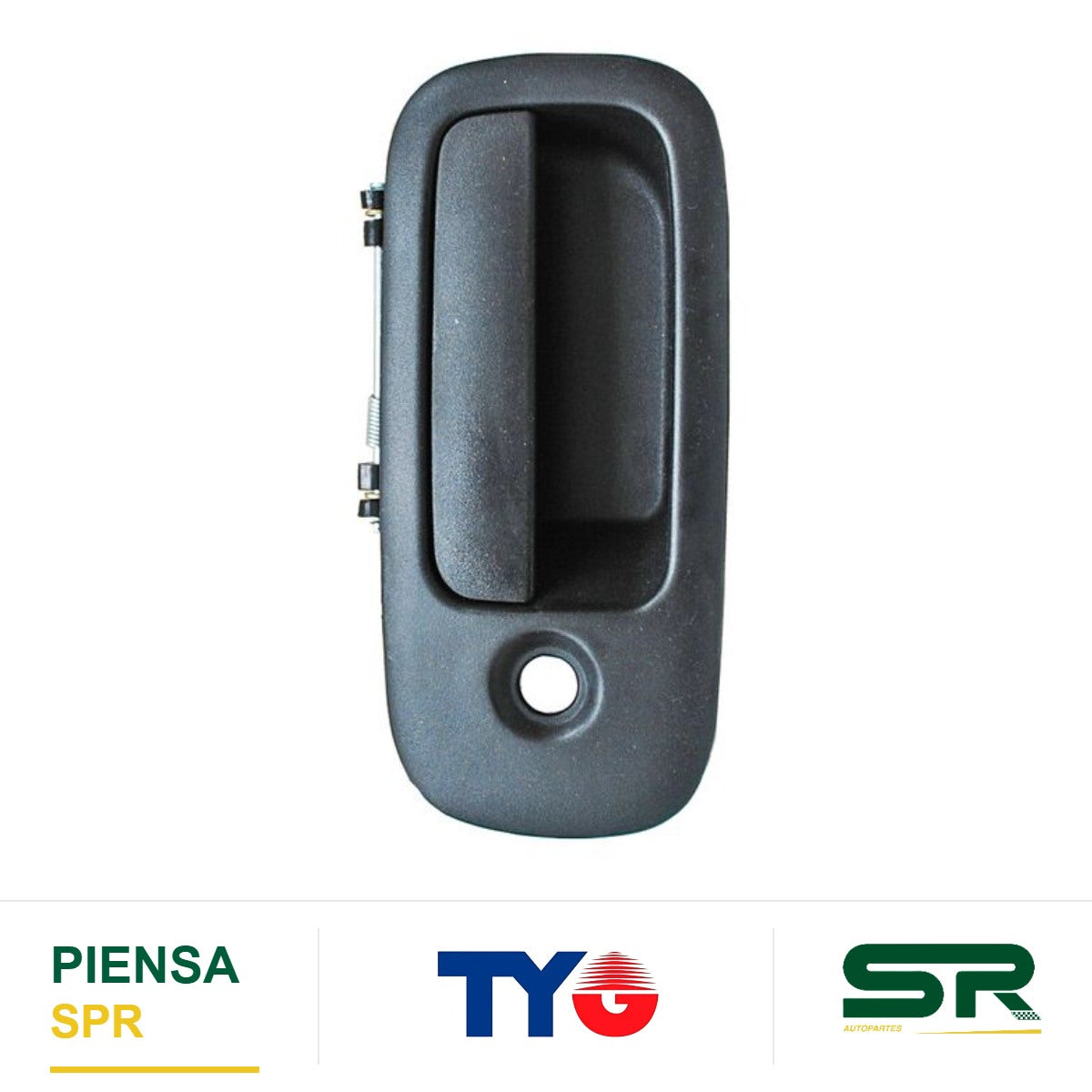 MANIJA EXTERIOR DERECHA PLÁSTICO CHEVROLET CHEV VAN 2010-2018 EXPRESS LATERAL BISAGRA CORRUGADA TYG