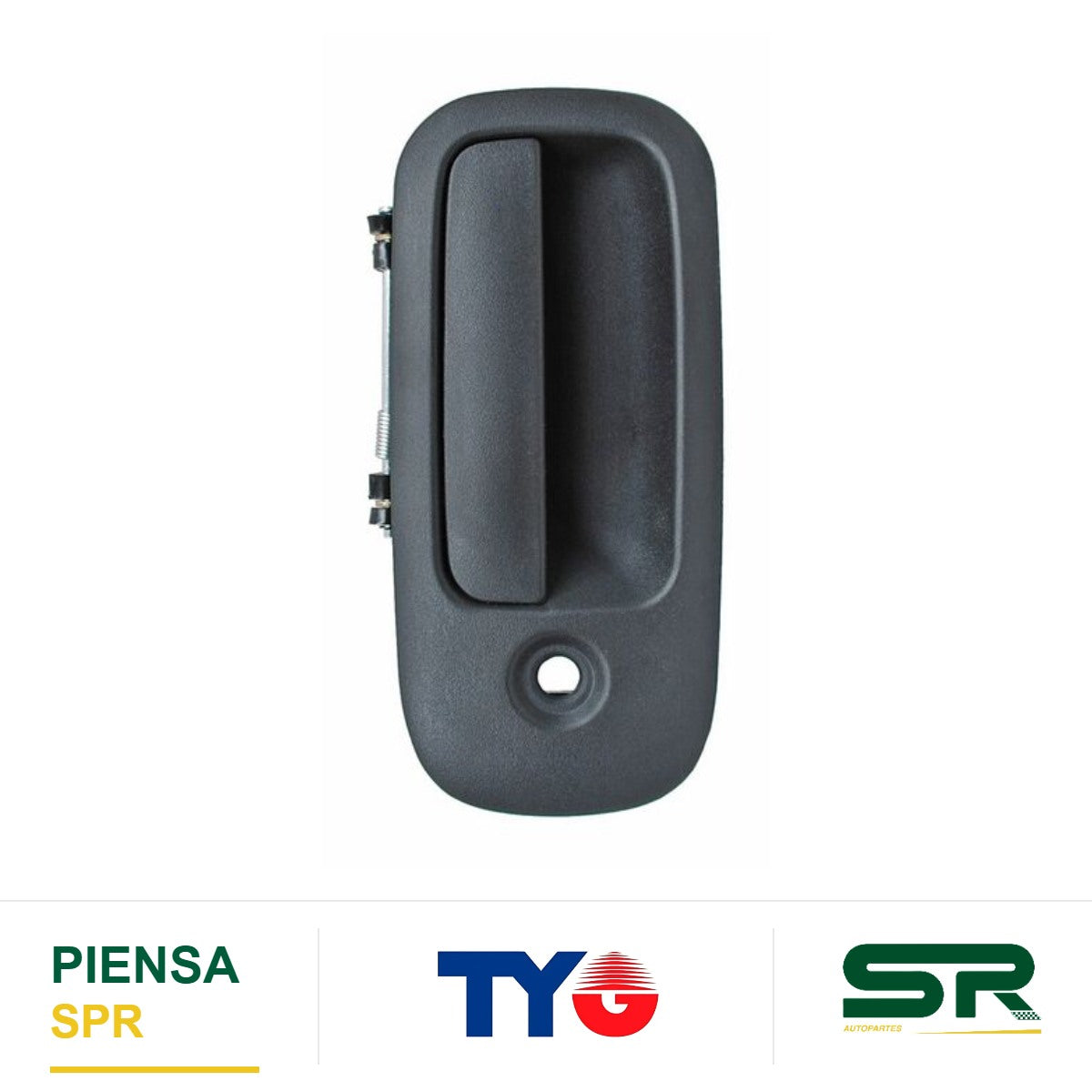 MANIJA EXTERIOR DERECHA PLÁSTICO CHEVROLET CHEV VAN 2003-2009 EXPRESS LATERAL BISAGRA CORRUGADA TYG