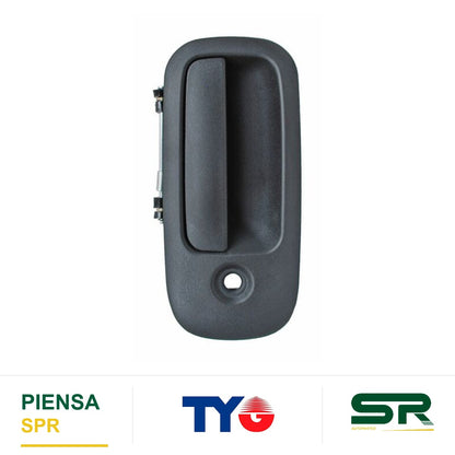 MANIJA EXTERIOR DERECHA PLÁSTICO CHEVROLET CHEV VAN 2003-2009 EXPRESS LATERAL BISAGRA CORRUGADA TYG