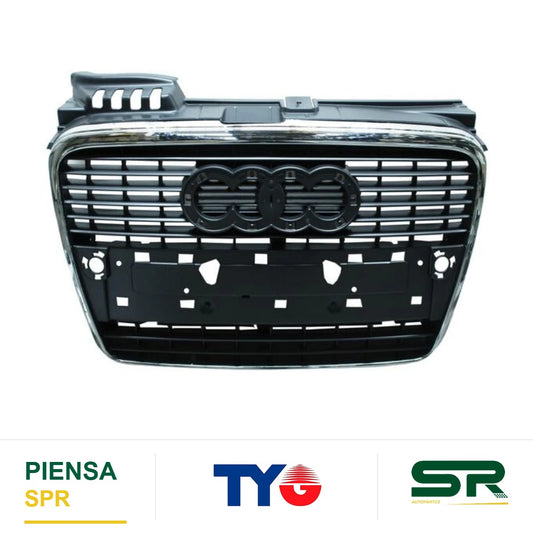 PARRILLA FILO CROMADO AUDI A4 2005-2008 TYG