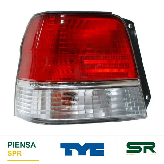 CALAVERA IZQUIERDA SIN ARNÉS ROJO/BLANCO TOYOTA TERCEL 1998-1999 TYC