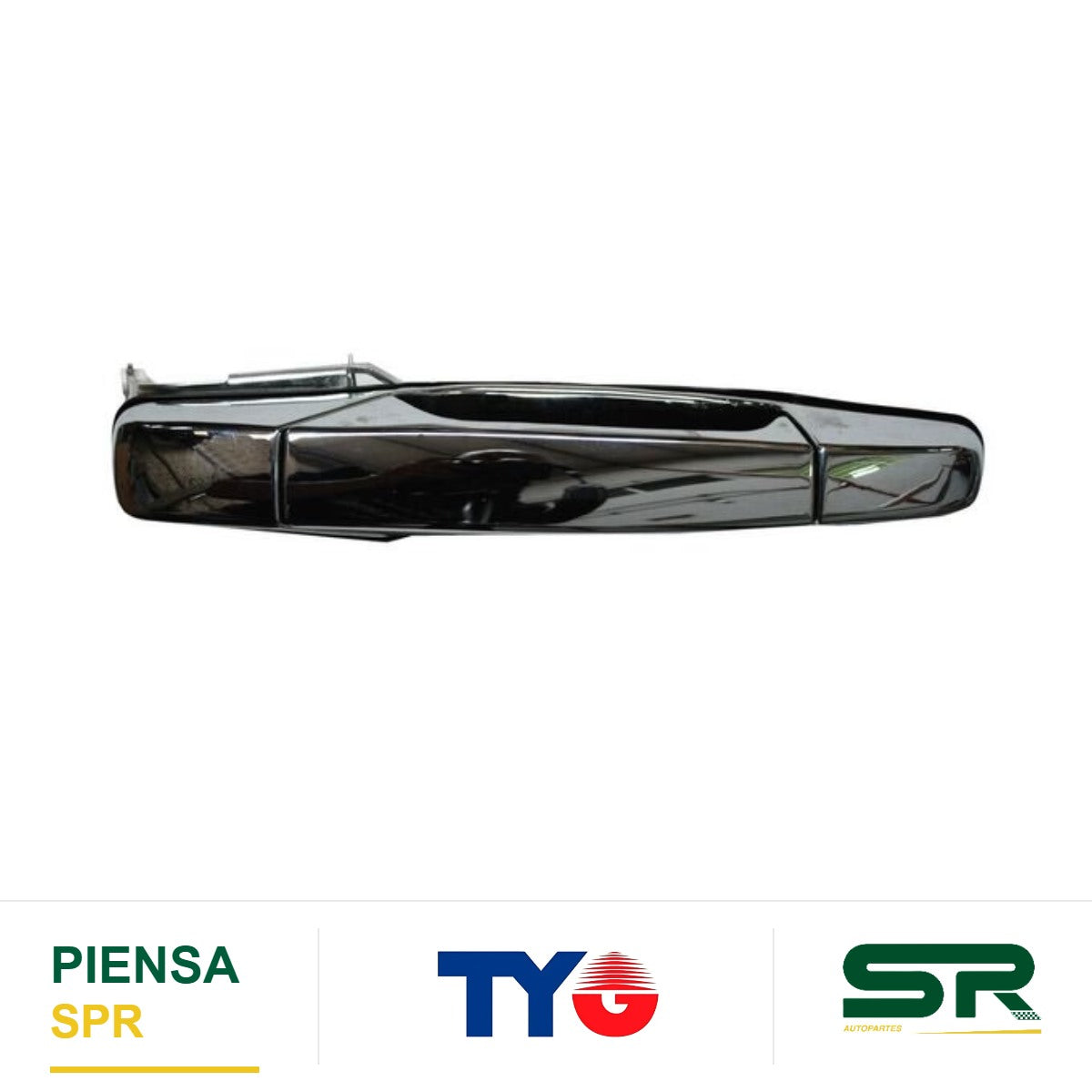 MANIJA EXTERIOR TRASERA DERECHA CROMADA PLÁSTICO CHEVROLET PICKUP / SUB / TAHOE / YUKON / AVALAN / ESCALADE 2007-2014 TYG