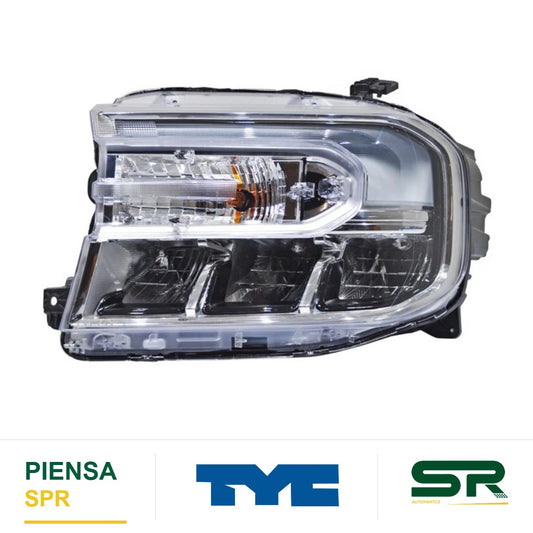 FARO IZQUIERDO LED FONDO CROMADO FORD LUZ DE DIA MAVERICK 2022-2024 TYC