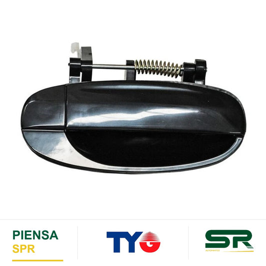 MANIJA EXTERIOR TRASERA DERECHA PLÁSTICO CHEVROLET AVEO 2004-2007 / PONTIAC G3 2008-2009 5P LISA TYG